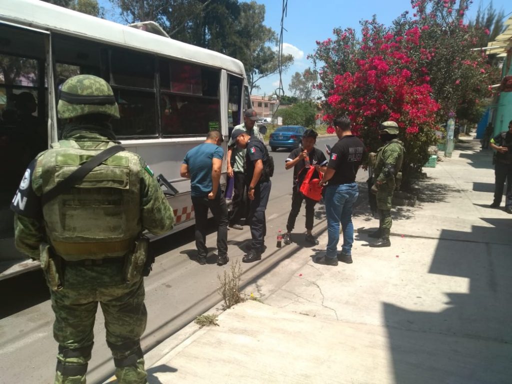 SEDENA realiza Operación Rastrillo en Ecatepec, Estado de México