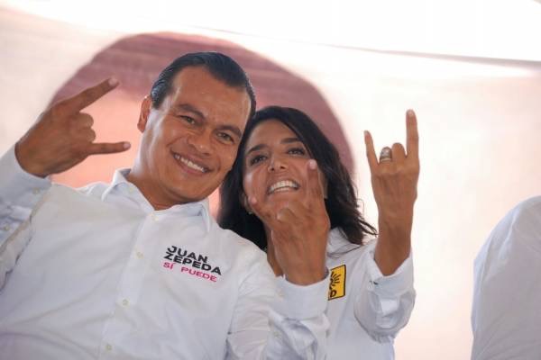 Juan Zepeda y Alejandra Barrales salen de las filas del PRD