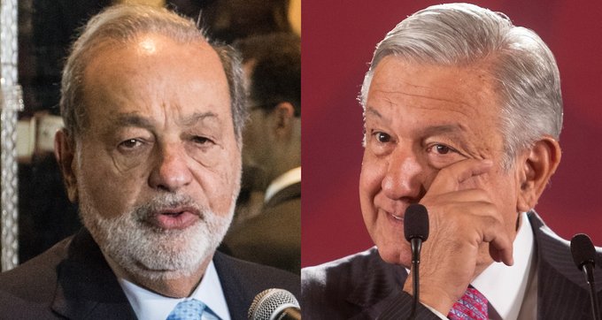 AMLO se reunió con Carlos Slim