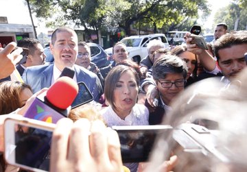 Rosario Robles llegó al Reclusorio Sur de la CDMX para audiencia