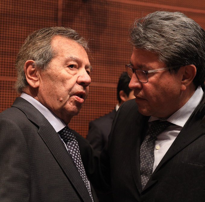 Muñoz Ledo reitera su intención de mantenerse como líder en la Cámara de Diputados