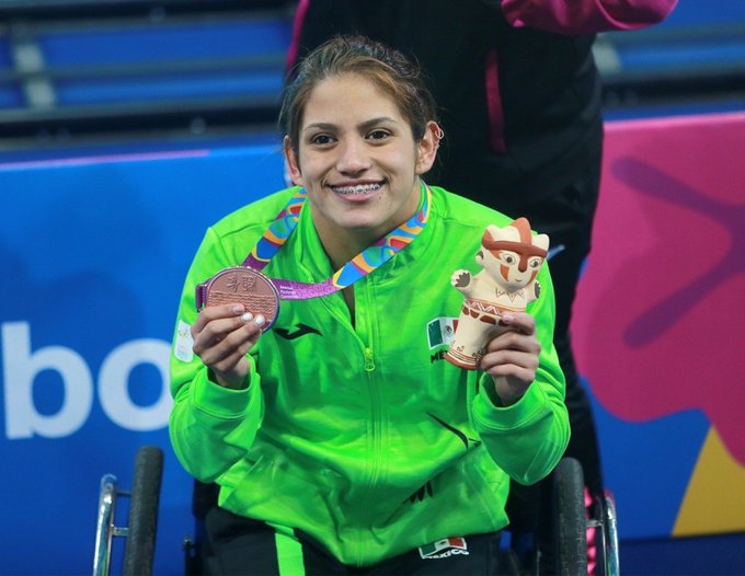 Nesbith Vázquez es campeona parapanamericana en Lima 2019