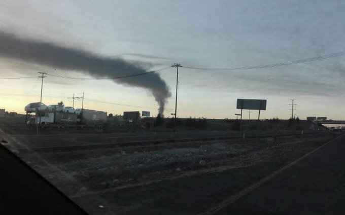 Por fuga de gas en Acajete cierran la autopista Puebla-Orizaba