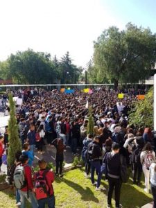 Con marcha exigen justicia por la muerte de un alumno del TESCI