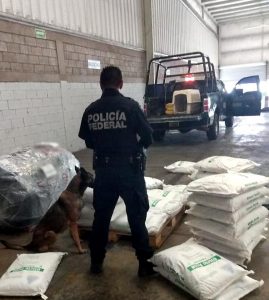 En Sonora la Policía Federal aseguró 70 kilos de metanfetamina