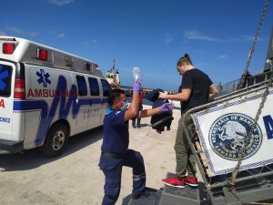 SEMAR realizó evacuación médica en Progreso, Yucatán