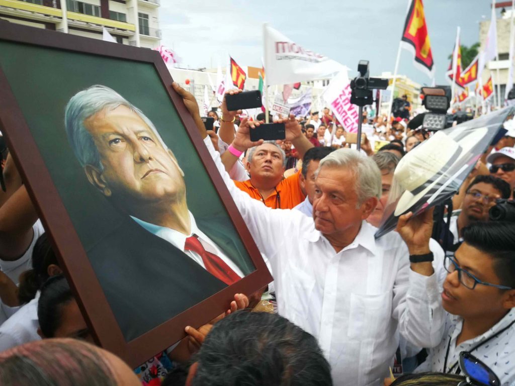 AMLO pintura