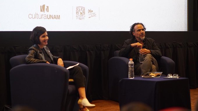 Alejandro González Iñárritu ofreció clase magistral en Escuela de Cinematografía de la UNAM