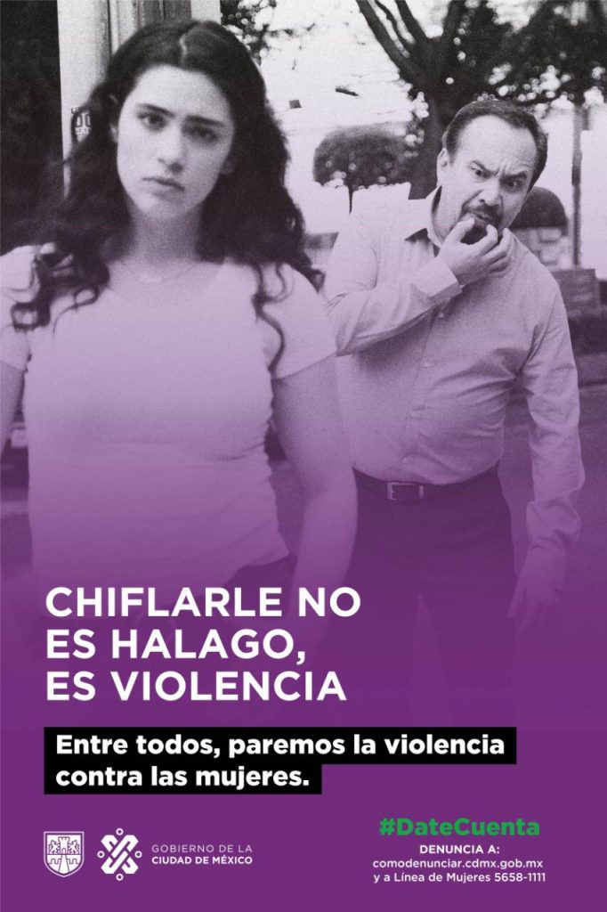 ¡Date cuenta! Paremos la violencia, la campaña contra la violencia de género en CDMX