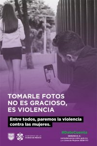 ¡Date cuenta! Paremos la violencia, la campaña contra la violencia de género en CDMX