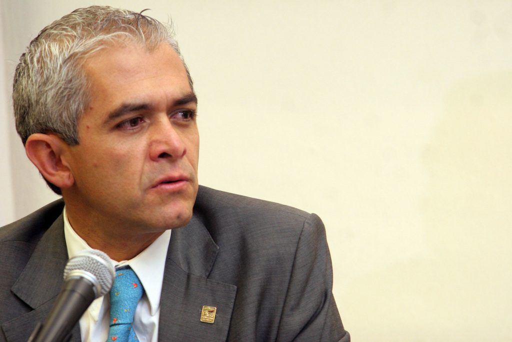 Miguel Ángel Mancera Foto: Internet