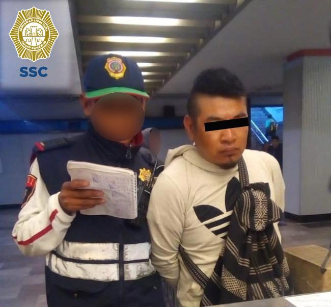 Detenido Foto: SSC