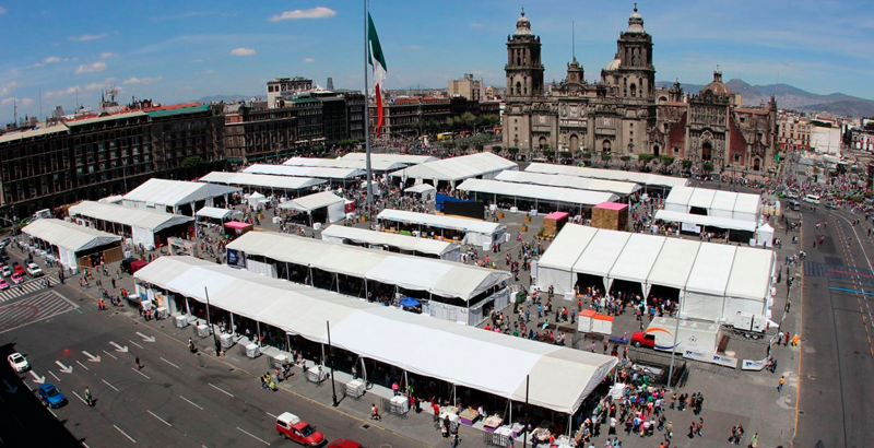 Feria Internacional del Libro Zócalo 2019 Foto: Internet