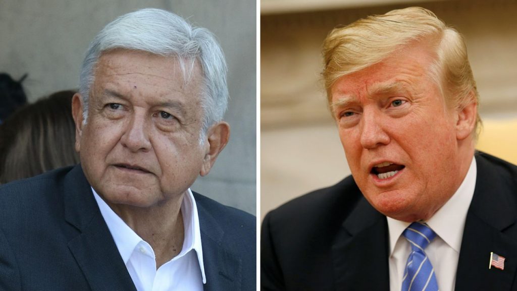 AMLO-Trump Foto: Internet