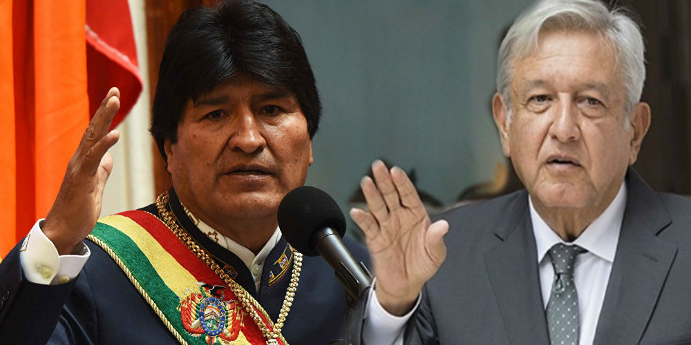 AMLO-Evo Morales Foto: Internet
