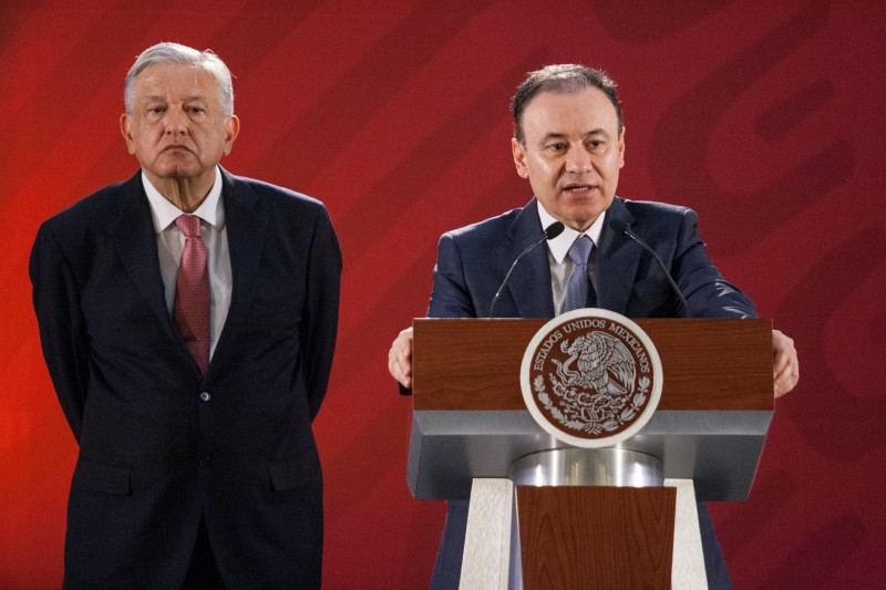 AMLO y Durazo Foto: Presidencia