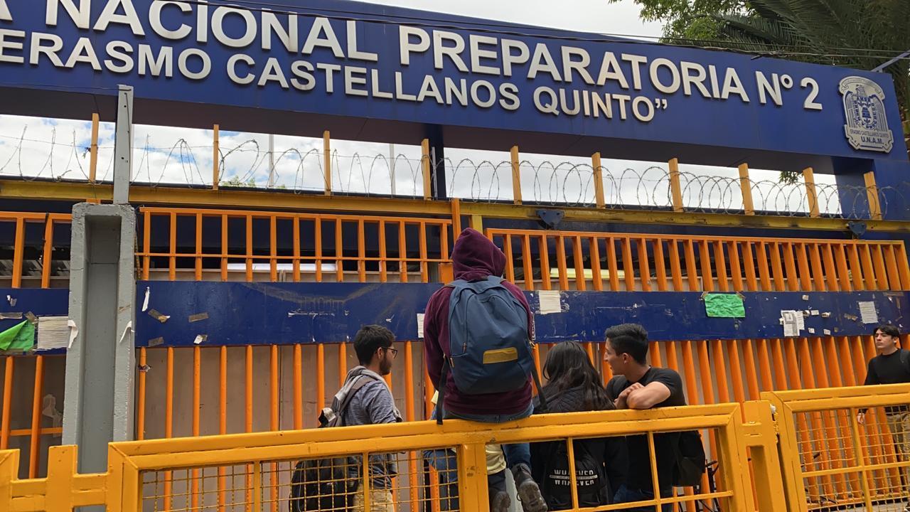 Prepa 2 de la UNAM reanuda clases tras paro Efekto TV